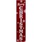 Northlight 36" Red and White "Merry Christmas" and Snowflake Porch Board Sign Decoration